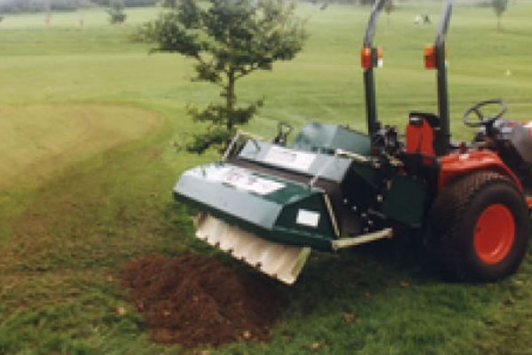 Tractor aerators