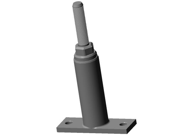 Cluster Head Mounting Flange with Draw-bolt type mounting
